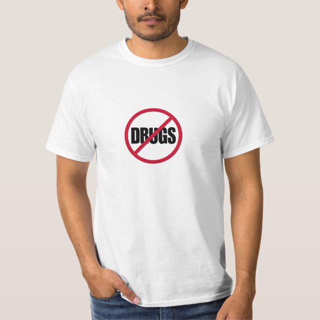 Camiseta Diga não às drogas (Frente)