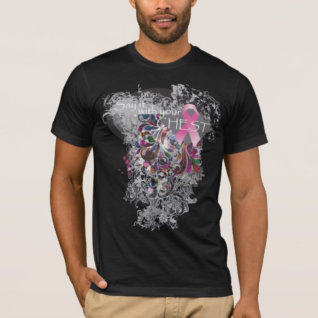 Camiseta Diga-o com sua caixa (Frente)
