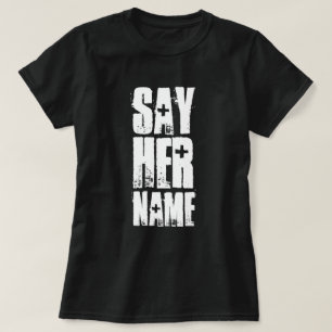CAMISETA DIGA O NOME DELA
