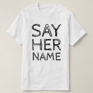 CAMISETA DIGA O NOME DELA