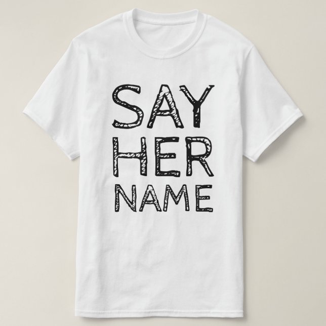 CAMISETA DIGA O NOME DELA (Frente do Design)