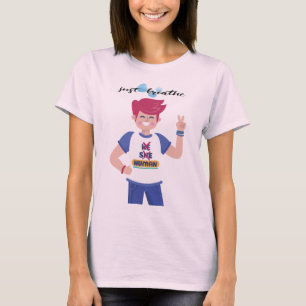 Camiseta Diga o nome do Design gráfico masculino