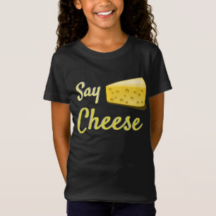 Camiseta Diga o queijo - citações engraçadas