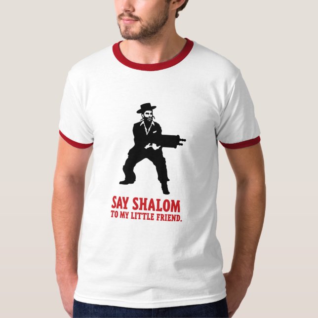 Camiseta Diga o t-shirt de Shalom (Frente)