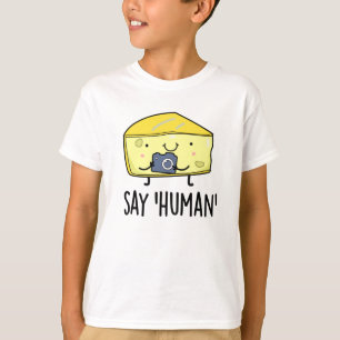 Camiseta Diga Queijo Fotógrafo Engraçado Humano