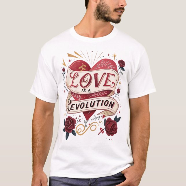 Camiseta Diga sem dizer uma palavra. (Frente)