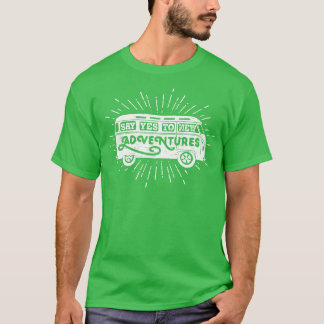 Camiseta Diga Sim A Novas Aventuras