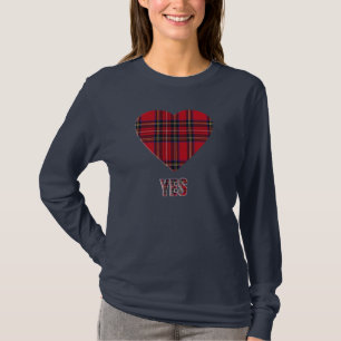 Camiseta Diga sim ao t-shirt escocês da independência