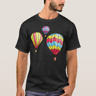 Camiseta Diga Sim às Novas Aventuras Balões de Ar Quente At