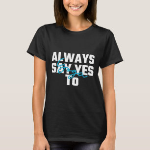 Camiseta Diga Sim Para Yoga