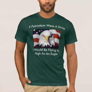 Camiseta Diga sobre seu patriotismo