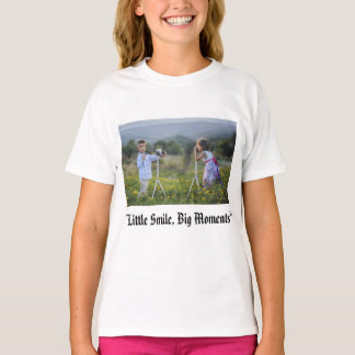 Camiseta "Diga 'Sorrisos Felizes'!