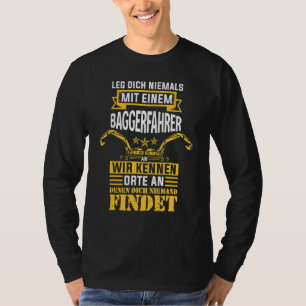 Camiseta Digger Digger Driver Construction Worker