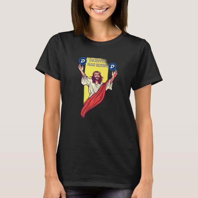 Camiseta Digibyte Dgb Cripto Subiu Criptomoeda Jesu (Frente)