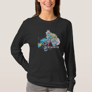 Camiseta Digibyte Mente Explosiva Cripto Crânio Criptograma