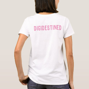 Camiseta Digimon Digivice DigidDestinado a Mulheres Leves
