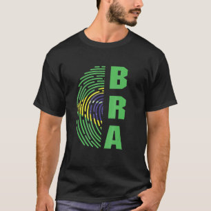 Camiseta Digital Brasileira - Perfeito Para Brasileiros No