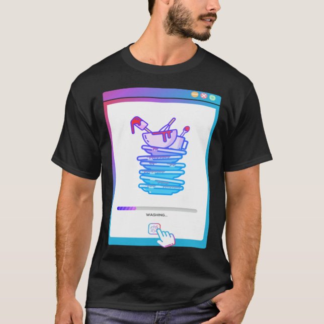 Camiseta Digital Dishwasher (Frente)