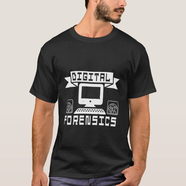 Camiseta digital forensic (Frente)