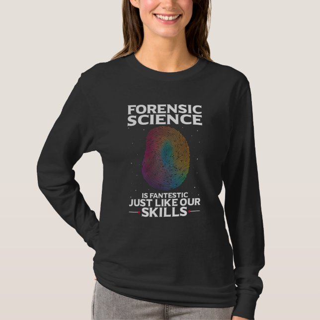 Camiseta Digital Forensic Quote for Forensic Pathologist (Frente)