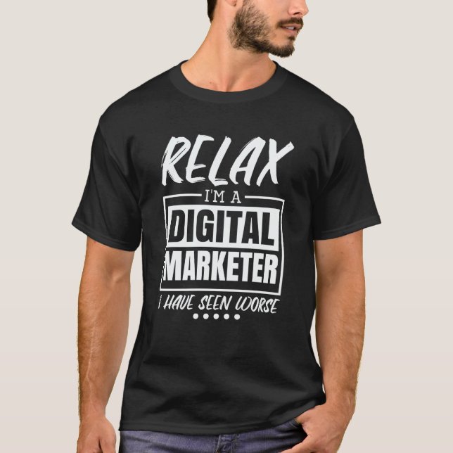 Camiseta Digital Marketer for Digital Marketing  1 (Frente)