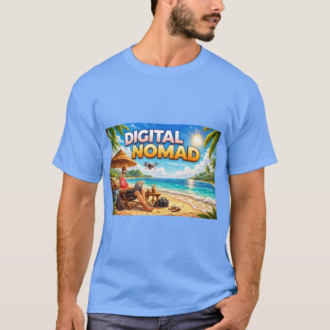 Camiseta Digital Nomad Brewery (Frente)