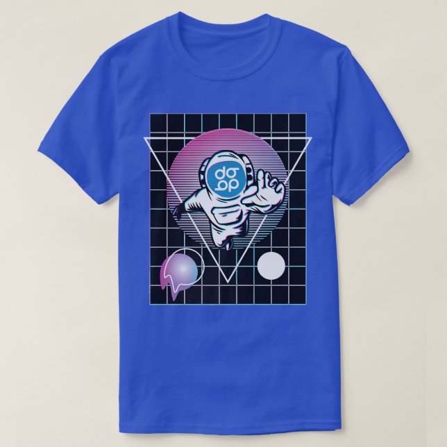 Camiseta DigitalBits Astronaut  (Frente do Design)