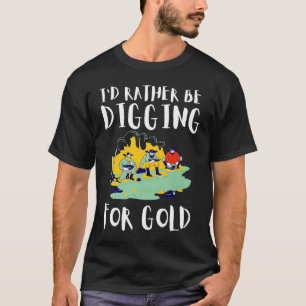 Camiseta Digitalização Dourada E Panorâmica Dourada