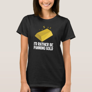Camiseta Digitalização Dourada E Panorâmica Dourada
