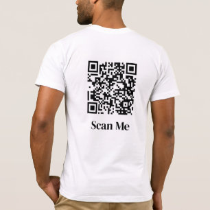 Camiseta Digitalize Meu Código QR Personalizado