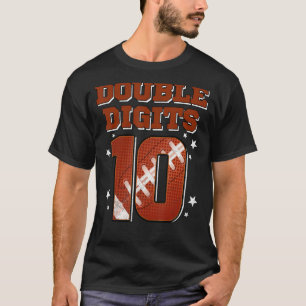 Camiseta Dígitos duplos Decoração de aniversário Menino de