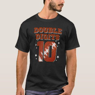 Camiseta Dígitos duplos Decoração de aniversário Menino de