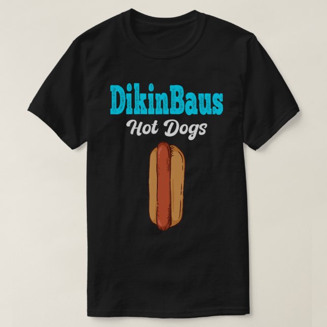 Camiseta DikinBaus Hot Dogs T-Shirt (Frente do Design)