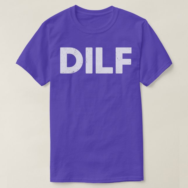 Camiseta DILF Funny (Frente do Design)