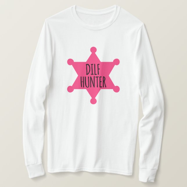 Camiseta Dilf Hunter (Frente do Design)