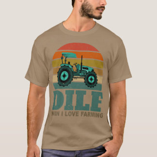 Camiseta DILFDman I Love Farming Funny Farmer Farming Retro