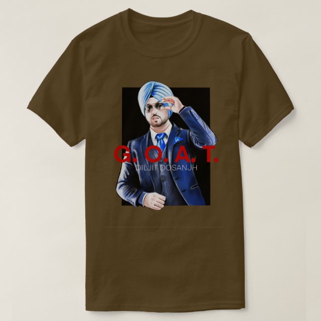 Camiseta Diljit Dosanjh (Frente do Design)