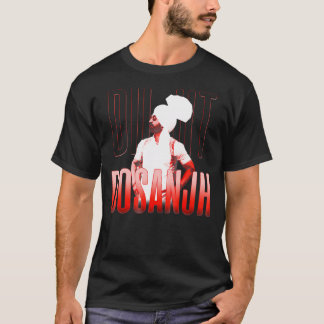 Camiseta Diljit Dosanjh Punjabi Singer Desi Roupa Punj
