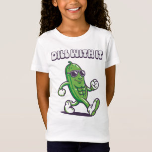 Camiseta Dill com a Legal Garota de picles