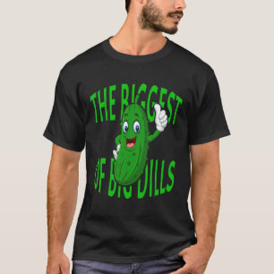 Camiseta Dill Engraçado Maior dos Grandes Dills Pickle Vega