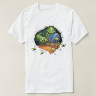 Camiseta Dill Funny Pickleball Gigante Jogo de Pickle Em Aç