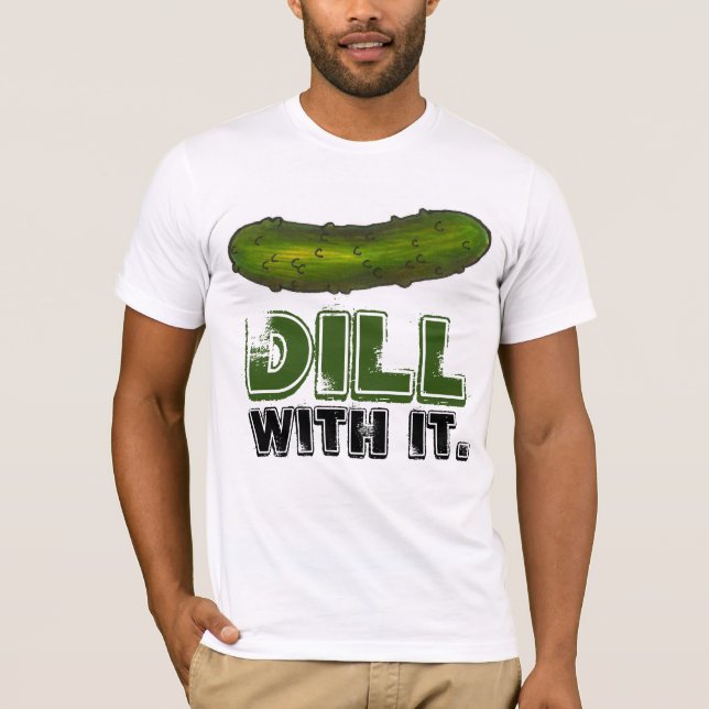 Camiseta Dill (Negociação) Com Sua Coleta Verde Pickles Dil (Frente)