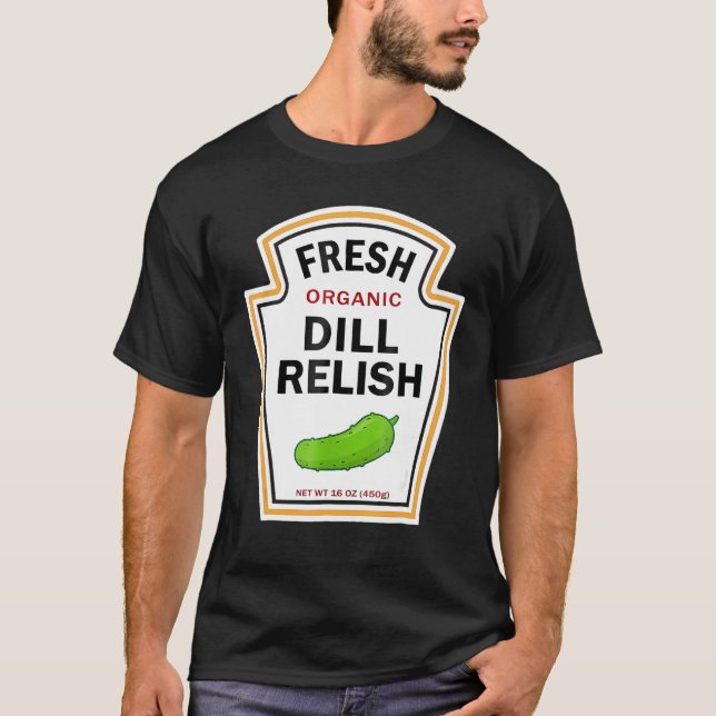 Camiseta Dill Relish Easy Halloween Costume Matume Group (Frente)