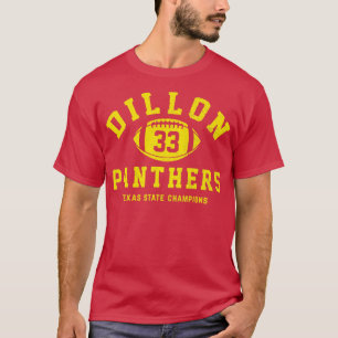 Camiseta Dillon Panthers 33 Campeões do Estado do Texas