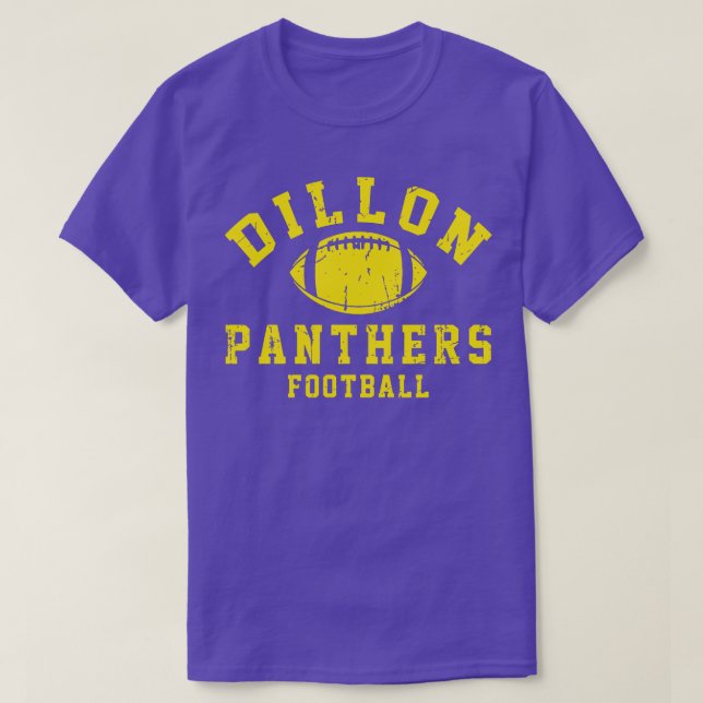 Camiseta Dillon Panthers Friday Noite Lights FanArt 1 (Frente do Design)