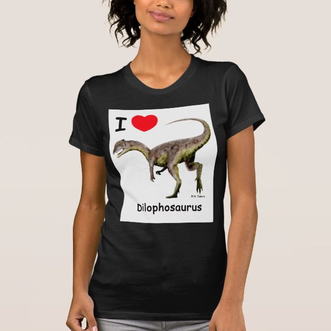 Camiseta Dilophosaurus (Frente)