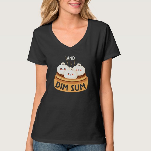 Camiseta Dim Sum Asian Food (Frente)