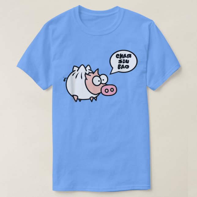 Camiseta Dim Sum Pig Cute Pig  (Frente do Design)