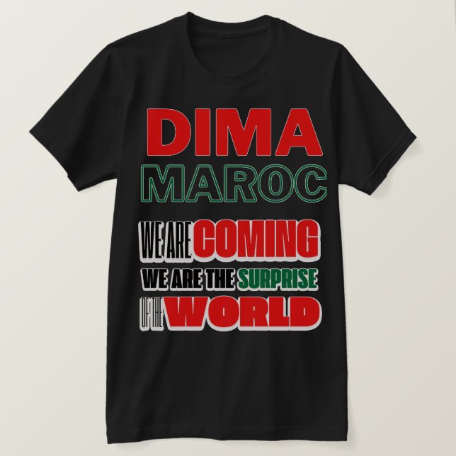 Camiseta Dima Maghrib T-Shirt   (Frente do Design)