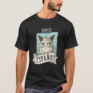 Camiseta Dimelo En Espanol - Professor espanhol Maestra Bil